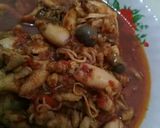 Foto langkah ke 3 dari resep Balado cumi telor rice cooker🐙🐙.