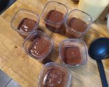 Une image de l'étape 3 de Crème dessert chocolat au lait de coco.