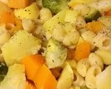 Foto del paso 6 de la receta: Coles de bruselas con pasta + receta rápida y fácil 🕕💚🍀❤️🍀🍝😋
