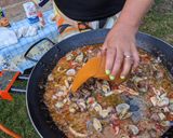 A picture of step 9 of Paella Loredana.