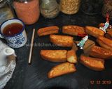 A picture of step 10 of Rusk Cake نان سوخاری.