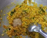 A picture of step 3 of Dal stuffed paratha.