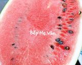 Hình bước làm 1 của món Rau Câu Dưa Hấu