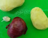 Foto del paso 1 de la receta: Mollejas con crema roquefort y papas
