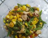 Foto langkah ke 3 dari resep Tumis Buncis Jagung Manis.