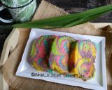 Foto langkah ke 9 dari resep Unicorn Steamed Cake.