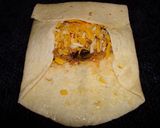 A picture of step 5 of Chicken Chimichangas, Jon Style.
