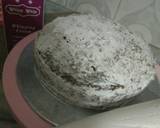 Golden painted choc cake design.... recipe step 12 photo