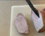 Foto del paso 12 de la receta: Lomo de cerdo asado con salsa agridulce