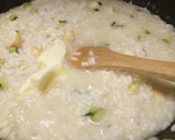 A picture of step 3 of Courgette And Smoked Scamorza Risotto.