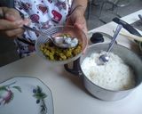 Foto del paso 9 de la receta: Arroz blanco con berenjenas, carne y un toque de curry