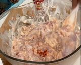 A picture of step 1 of Chicken Mushroom Yogurt Marinate.