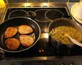 Foto del paso 12 de la receta: Salsa Popeye rosada y kassler frito