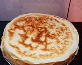 Une image de l'étape 1 de Crêpes fourrées jambon fromage.