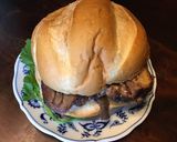 A picture of step 5 of California Farm Beef Tongue Flambee.