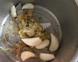 A picture of step 2 of Baby corn manchurian.