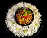 A picture of step 7 of Moong Beans Sprout Methi Curry With Basmati Rice.