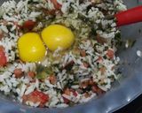 Foto del paso 3 de la receta: Torrejitas de arroz y verduras