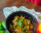 A picture of step 5 of Kundru ki sabzi.