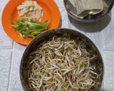 Foto langkah ke 1 dari resep Tauge cah Tahu.