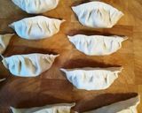 Foto del paso 6 de la receta Gyozas 🥟 de gamba 🦐 y calamar 🦑