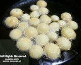 A picture of step 3 of Gulaab jamun.