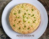A picture of step 6 of Potato chicken pie(shepherd's pie).
