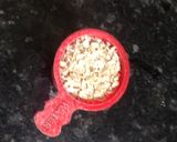 A picture of step 1 of Rice chilla.