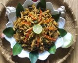 Hình bước làm 10 của món Khô gà lá chanh