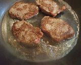 A picture of step 3 of Hatsudai-style Beef Rump Steak with Shiso.