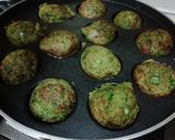 A picture of step 6 of Green Peas Paniyaram.