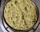 A picture of step 1 of Lauki quinoa parantha.