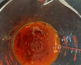 A picture of step 3 of My Spiced Roast Chicken pieces in Bang Bang Sauce. 🥰😘.