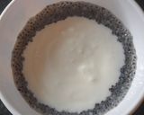 A picture of step 2 of Chia Seed Raita.