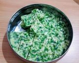 A picture of step 9 of Pure Ghee Green Garlic Cubes | Winter Special Preserve.