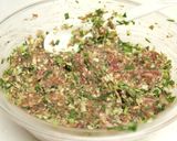 A picture of step 3 of Rich, Juicy Gyoza with Mixed Mince.