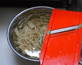 A picture of step 2 of Vegetarian Tofu and Burdock Root Burgers.
