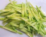 A picture of step 3 of Green Mango Som Tum Style Salad.