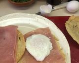 A picture of step 3 of Sonoran-Style Poached Ranch Eggs.