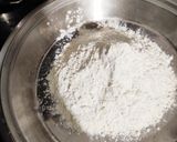 A picture of step 1 of Sizzling hot katori chaat.