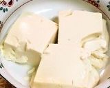 A picture of step 3 of Tofu with Nametake-style Enoki Mushroom Sauce.