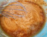 A picture of step 8 of Marron Glacé and Hazelnut Financiers.