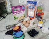 Foto del paso 1 de la receta: Muffin de arándanos