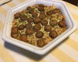 Une image de l'étape 11 de Gratin de céréales aux champignons et emmental.