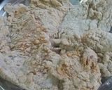 A picture of step 1 of Zinger chicken fillay.