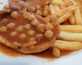 Foto del paso 3 de la receta: 25.Lomo adobado con picada y garbanzos