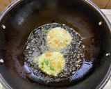 A picture of step 4 of Sabudana Vada.