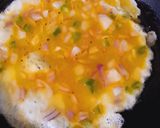A picture of step 2 of Egg Omelette Korma.