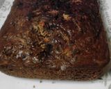 A picture of step 15 of Chocolate Chocolate Chip Zucchini Beet bread.