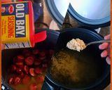 A picture of step 4 of Easy Rice Cooker Jambalaya.